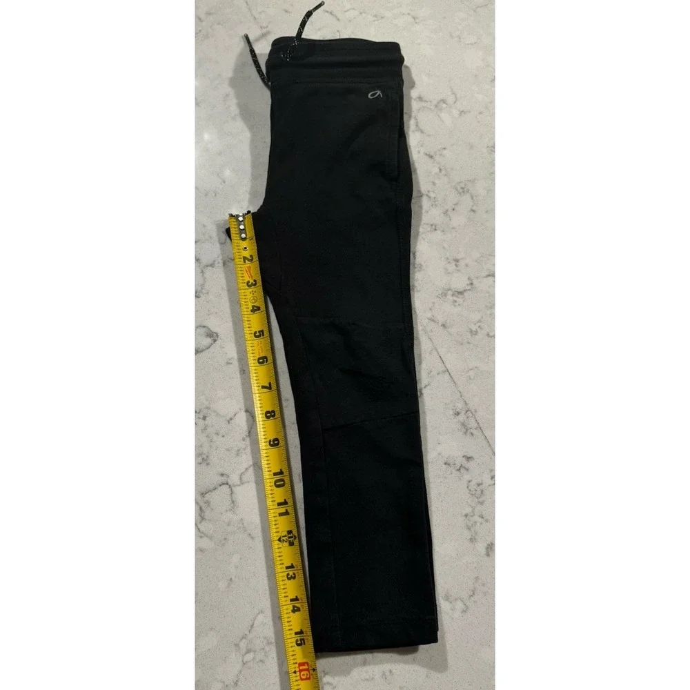 Baby GAP Boys Joggers Sweatpants Black Fleece Lounge Pants Size 4 Year Toddler